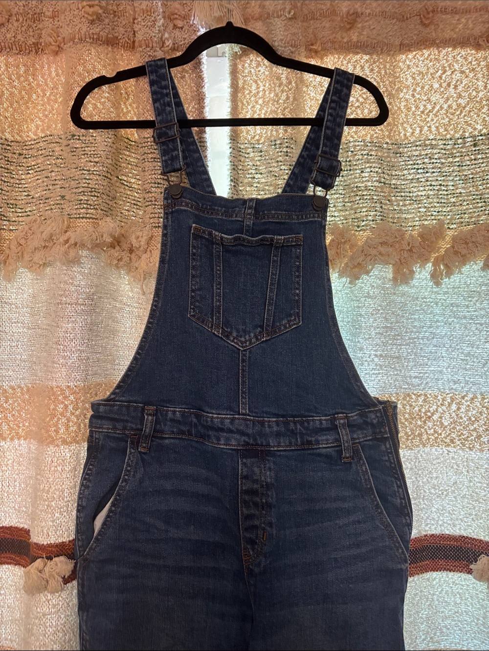 Old Navy Dark Blue Denim Overalls